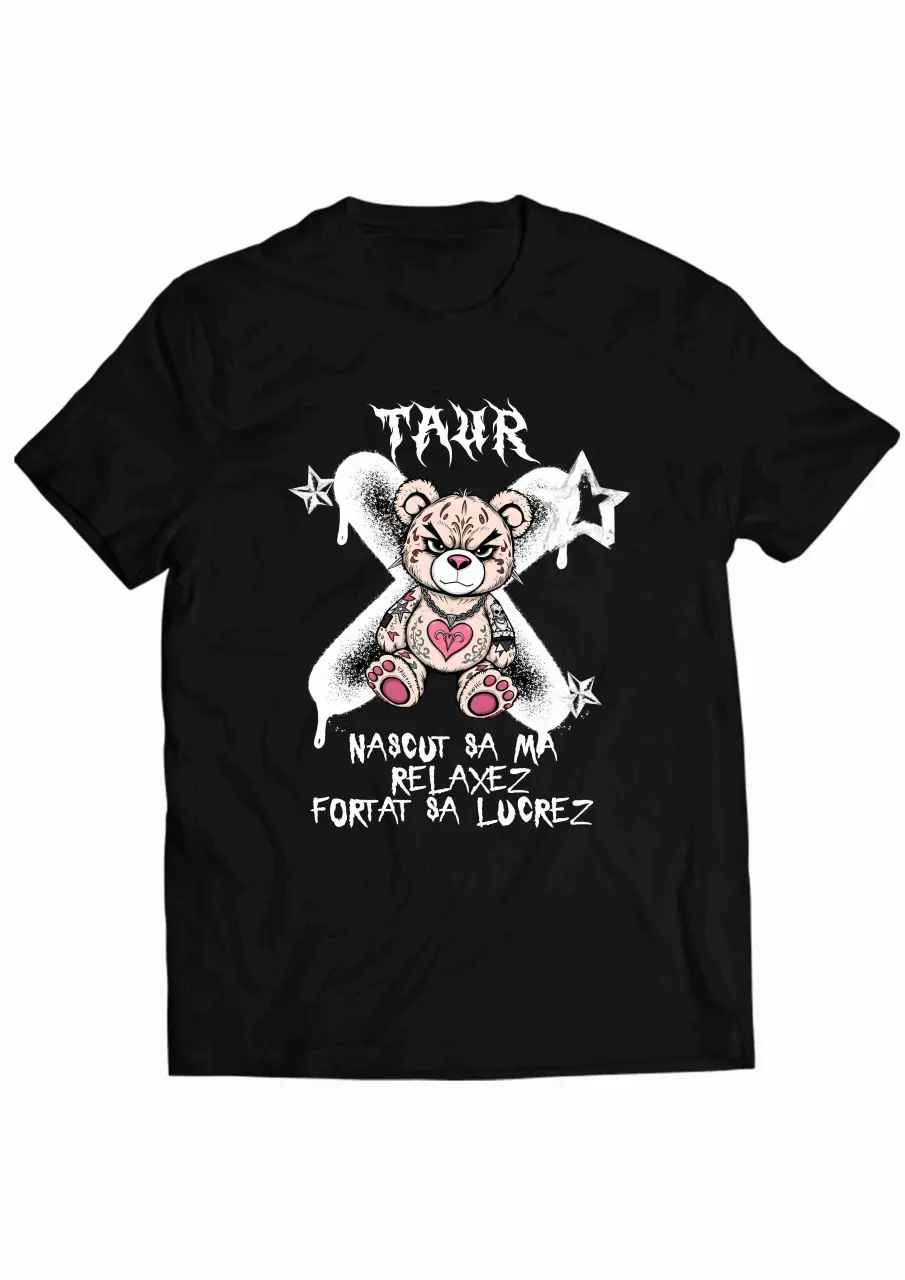 SUNT TAUR, NASCUT SA... TRICOU BARBAT