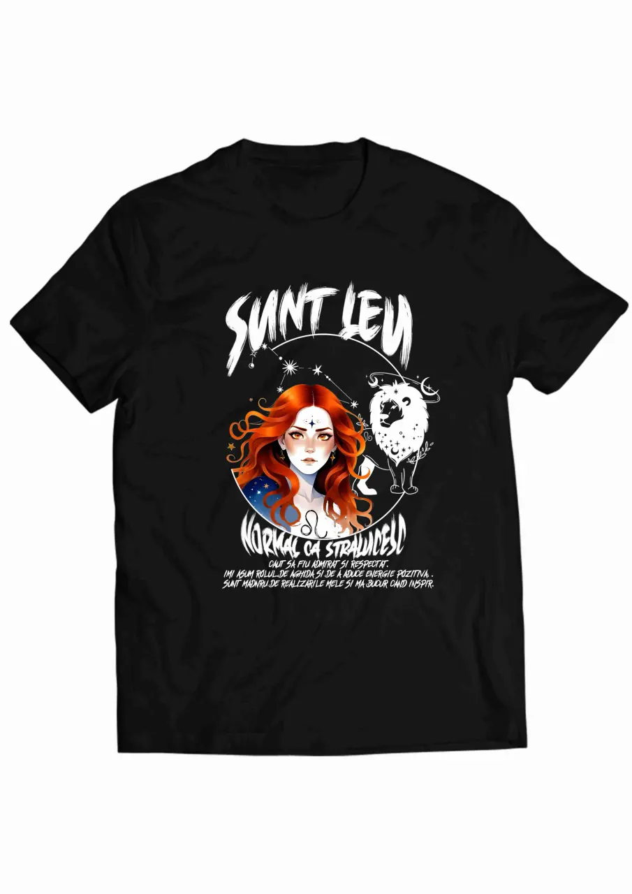SUNT LEU, NORMAL CA... TRICOU DAMA