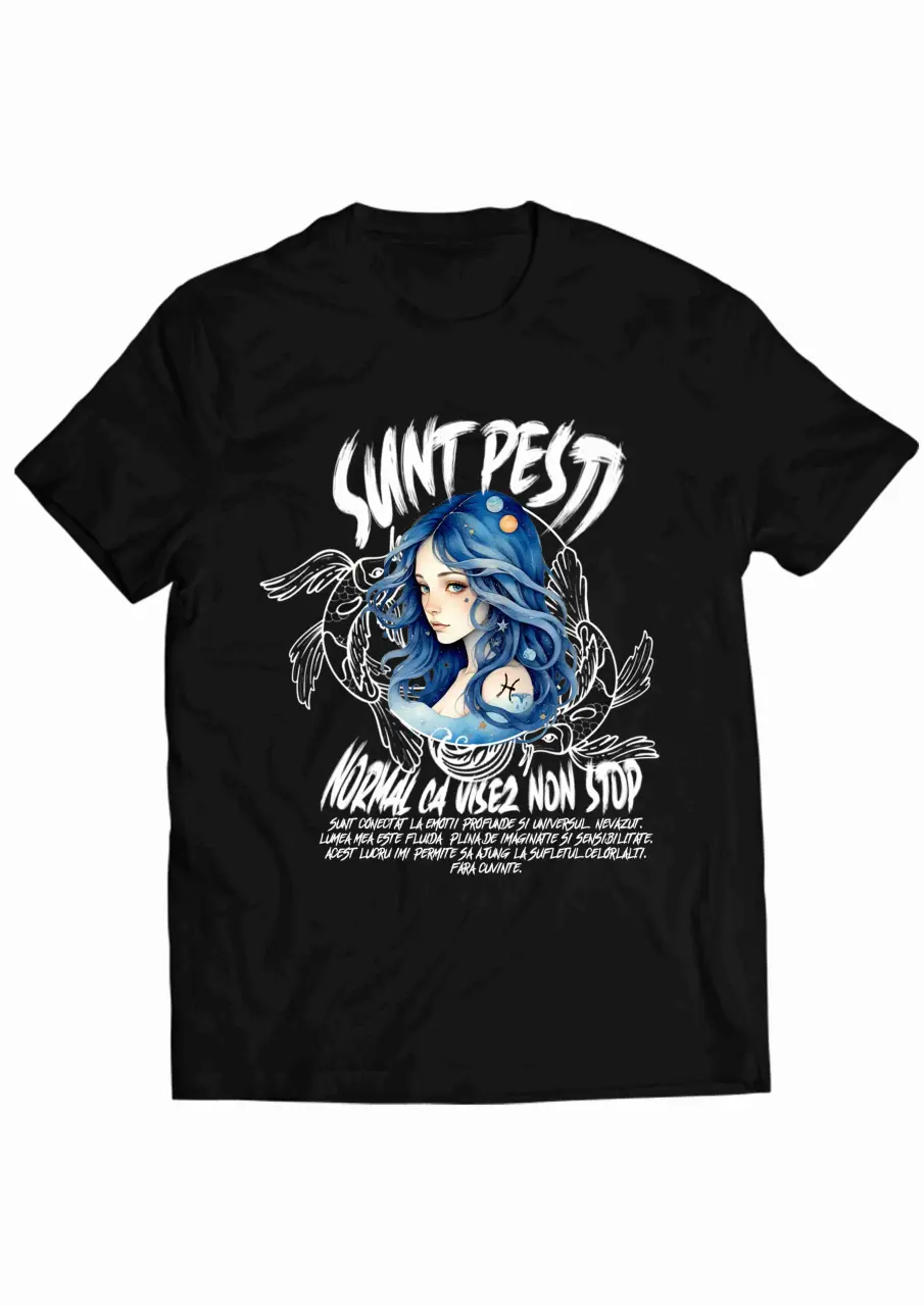 SUNT PESTI, NORMAL CA... TRICOU DAMA