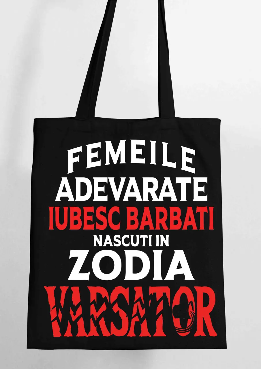 FEMEILE ADEVARATE IUBESC BARBATI VARSATOR SACOSA TEXTILA