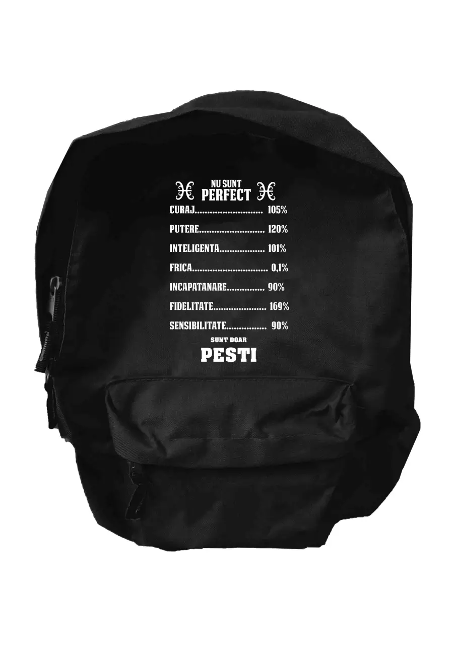 NU SUNT PERFECT, SUNT DOAR PESTI GHIOZDAN