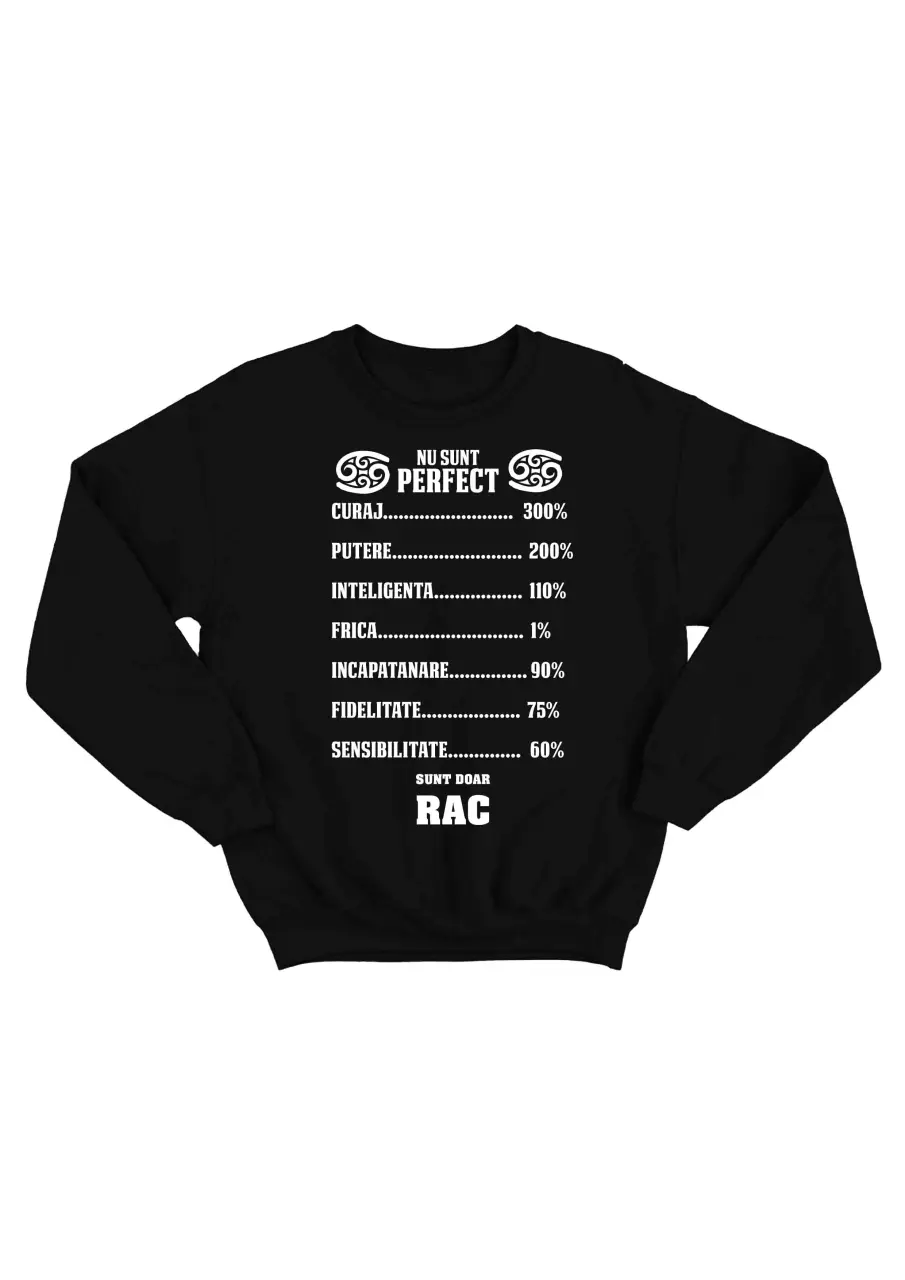 NU SUNT PERFECT, SUNT DOAR RAC BLUZA