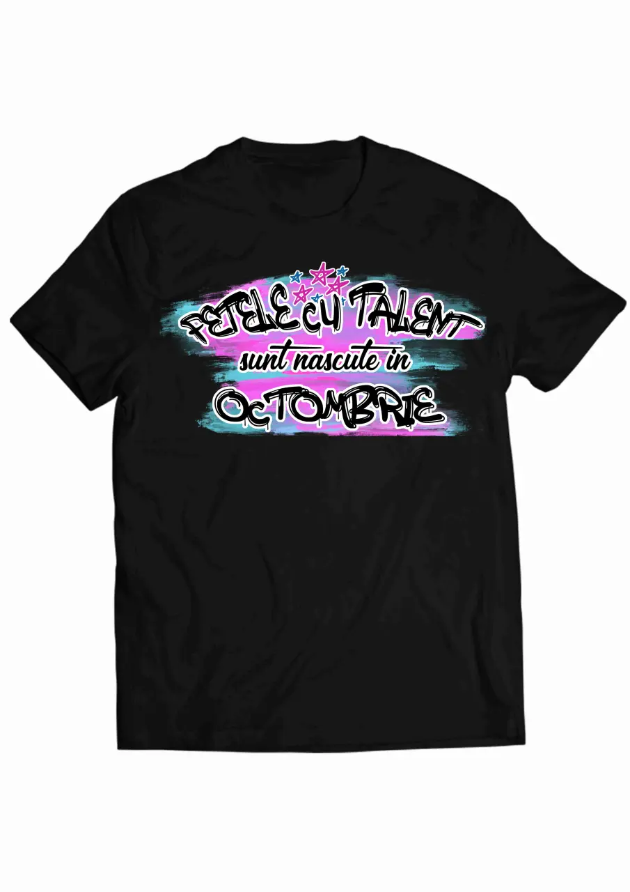 Fetele cu Talent Octombrie Black Tee.jpg