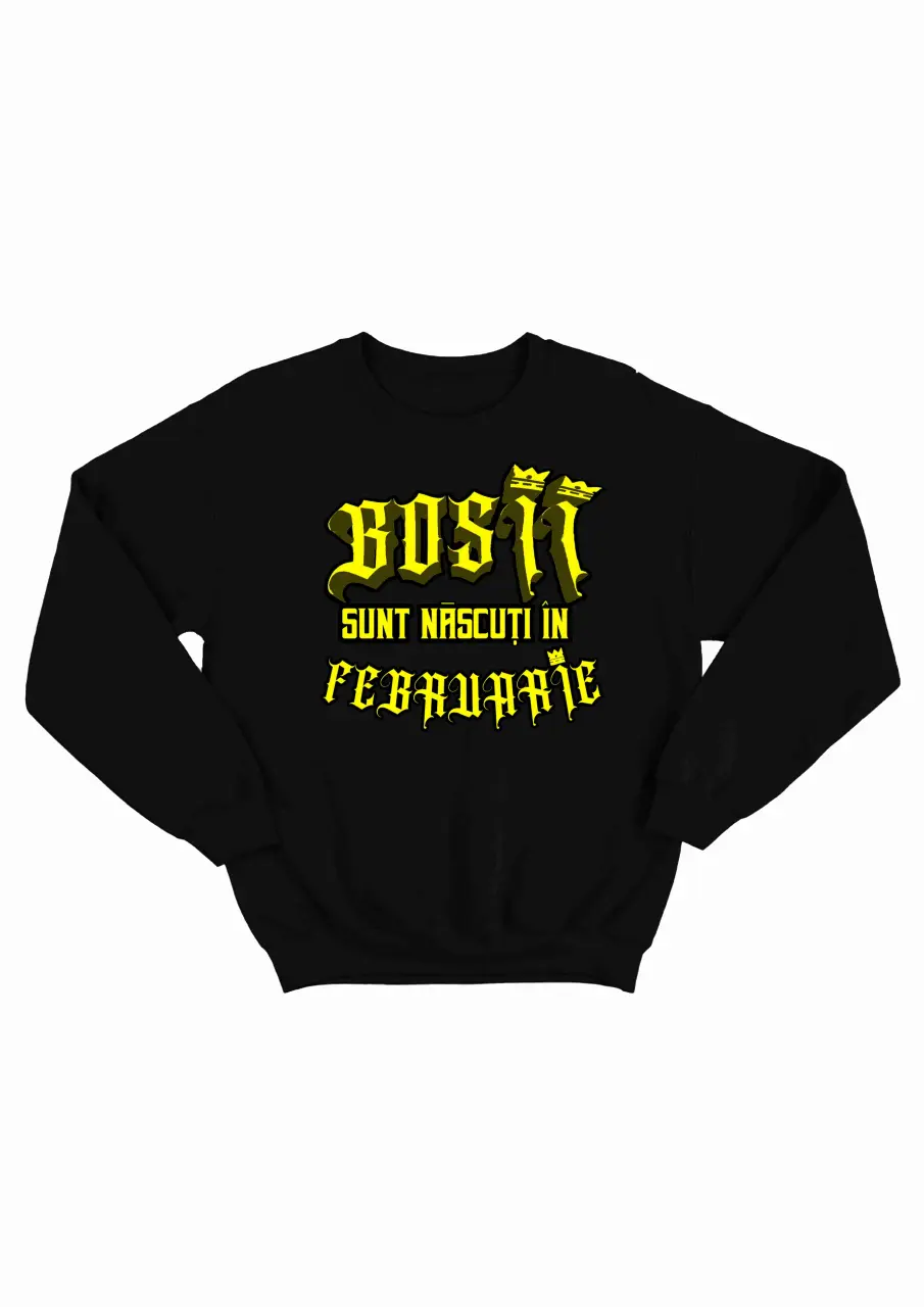 Bosii sunt nascuti in Februarie Black Blouse.jpg