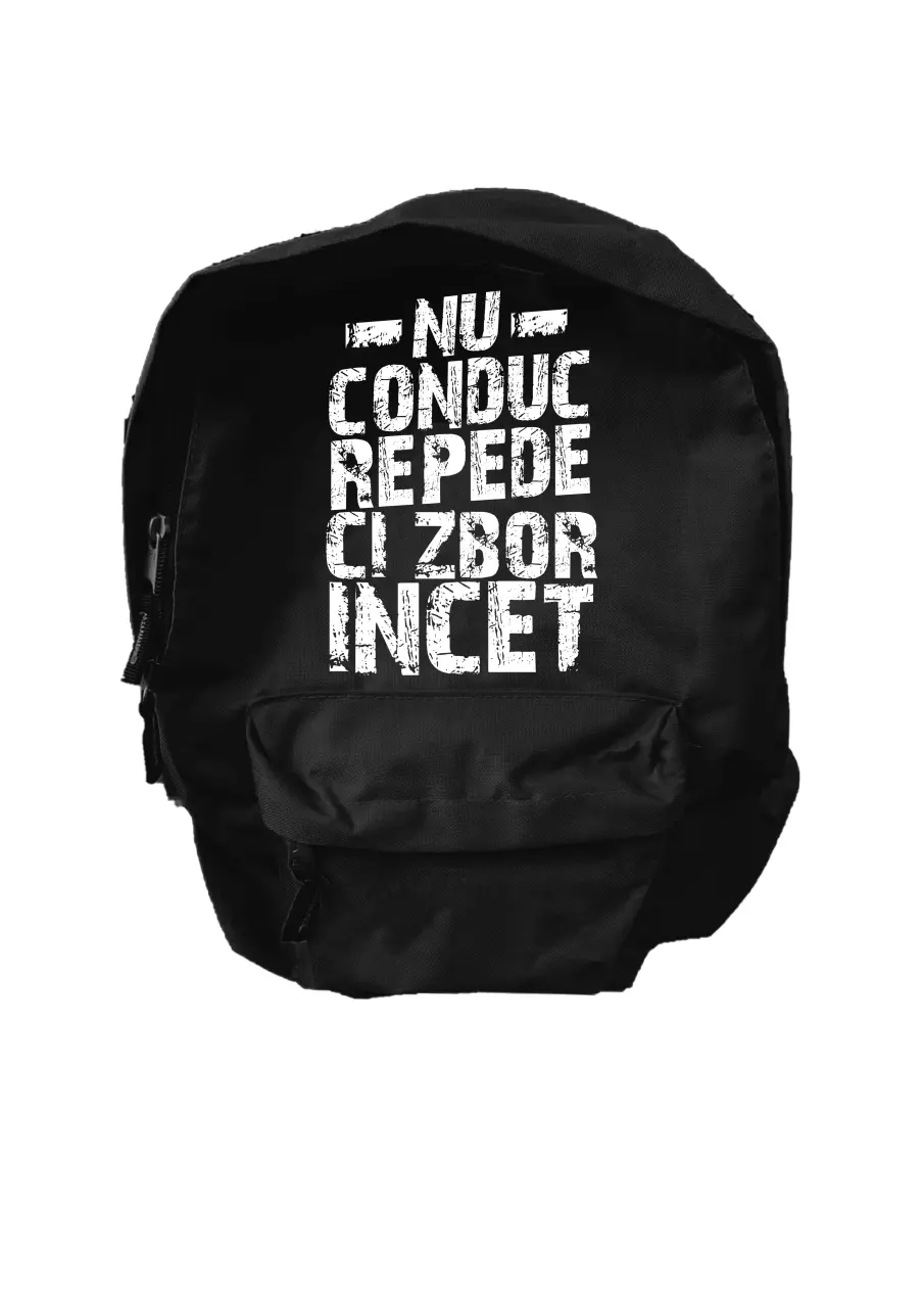 NU CONDUC REPEDE, CI ZBOR INCET GHIOZDAN