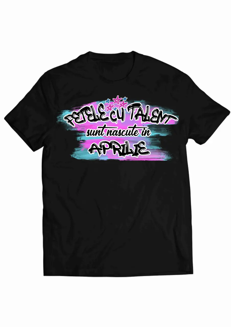 Fetele cu Talent Aprilie Black Tee.jpg
