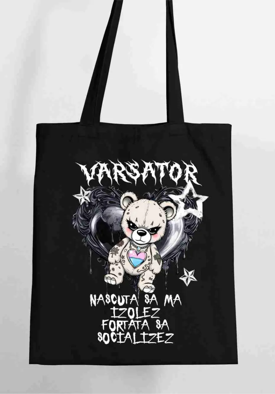 SUNT VARSATOR, NASCUTA SA... SACOSA TEXTILA DAMA