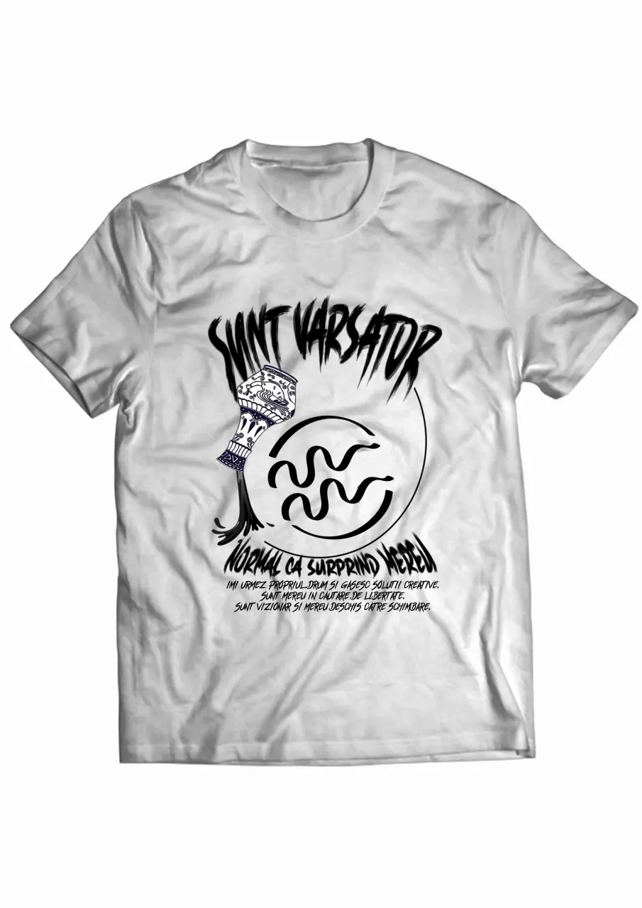 SUNT VARSATOR, NORMAL CA... TRICOU BARBAT