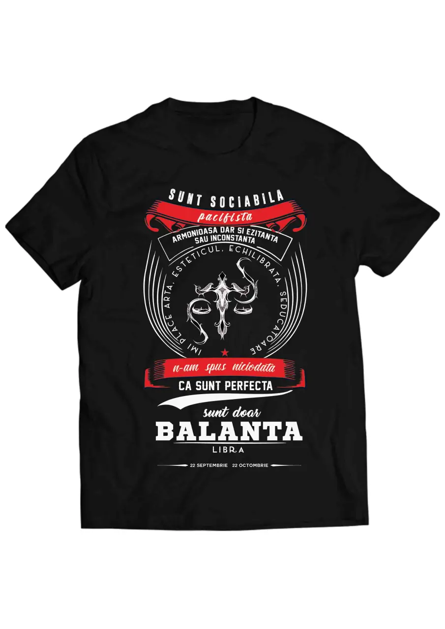 SUNT DOAR BALANTA TRICOU