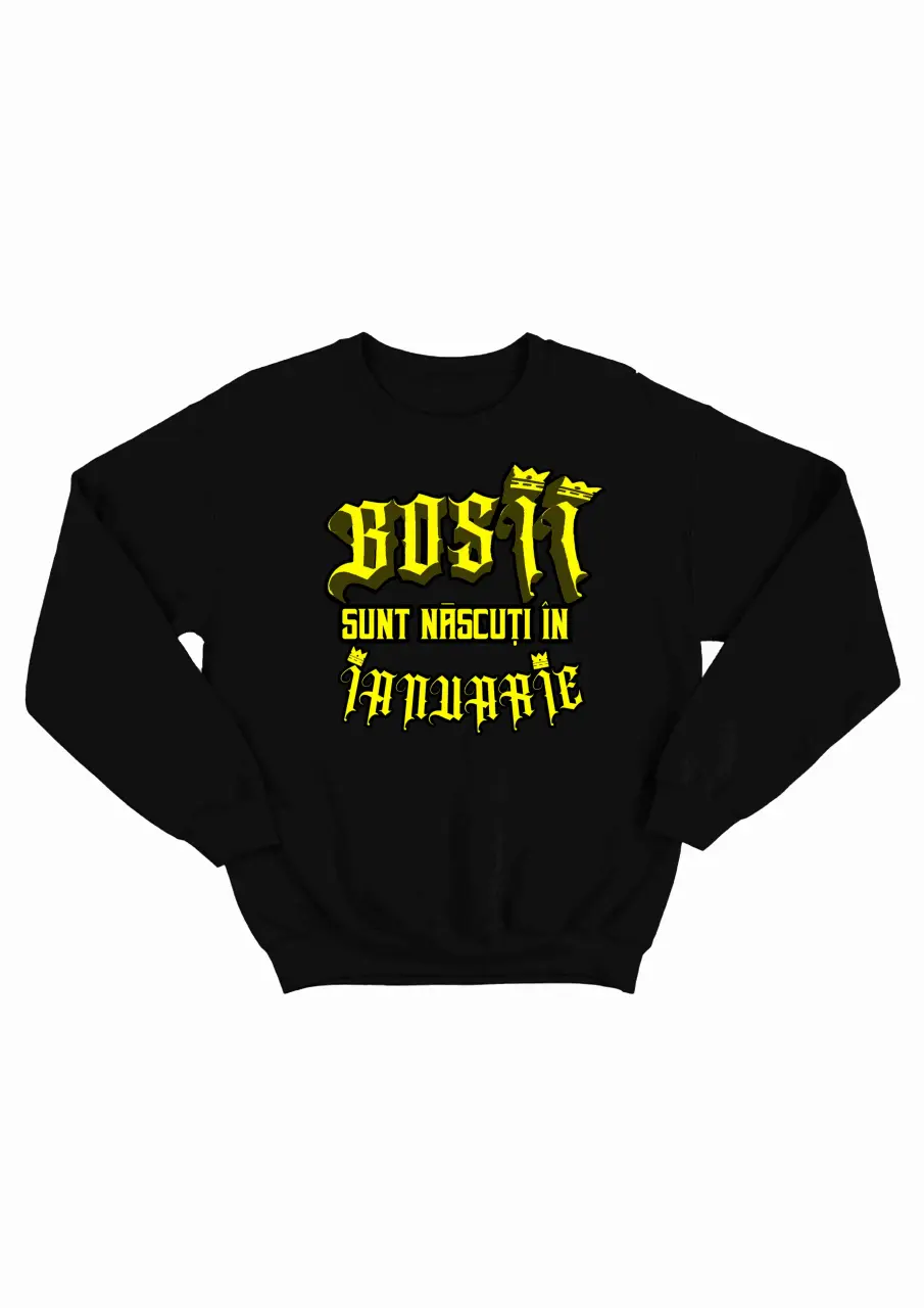 Bosii sunt nascuti in Ianuarie Black Blouse.jpg