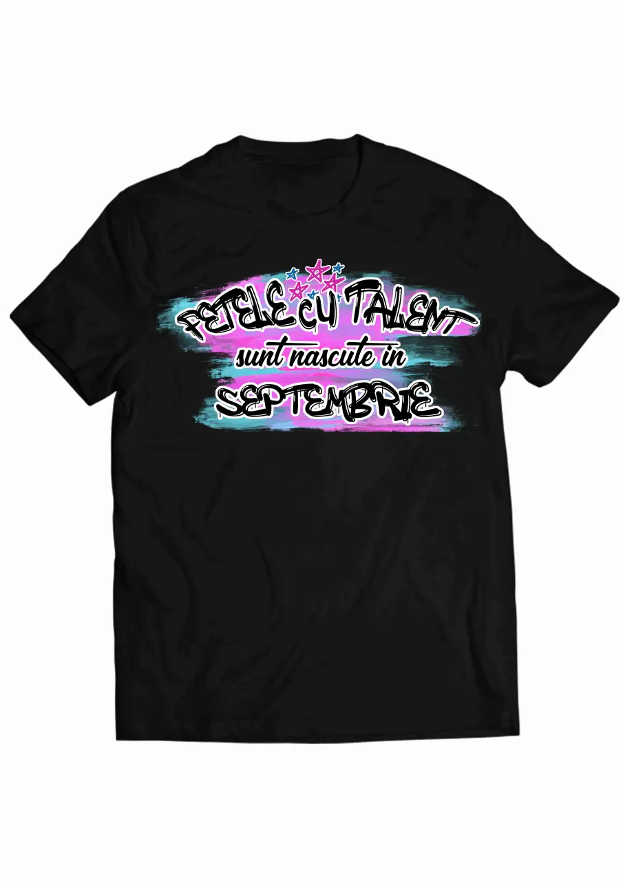 Fetele cu Talent Septembrie Black Tee.jpg