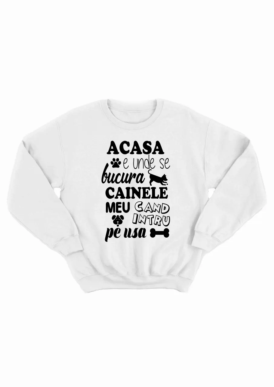 acasa este unde se bucura cainele meu white blouse.jpg