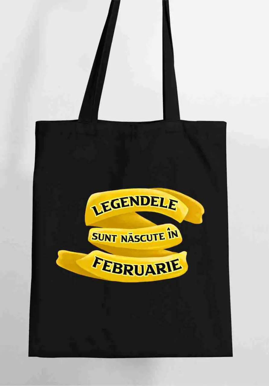 Legendele sunt nascute in Februarie Tote Bag.jpg