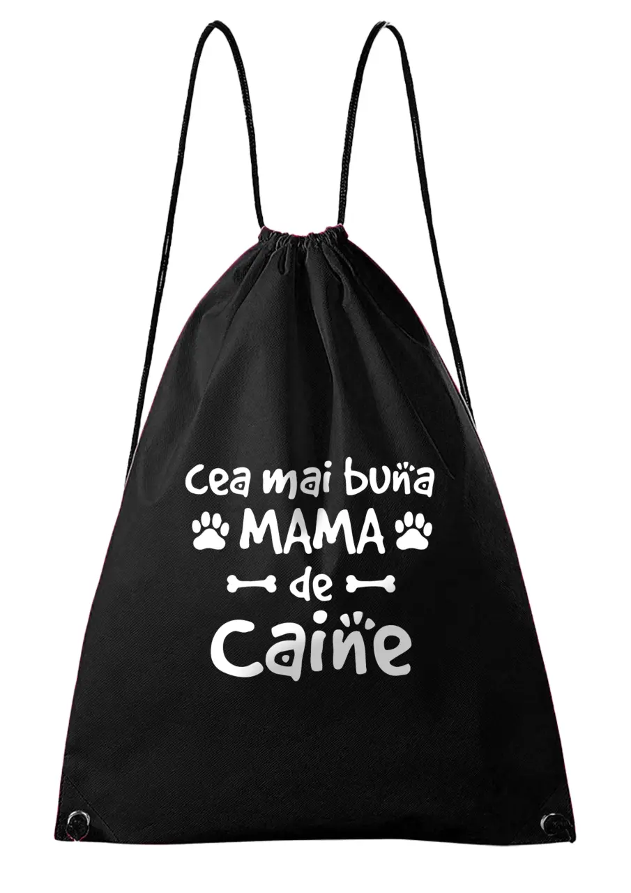 CEA MAI BUNA MAMA DE CAINE SACOSA TEXTILA