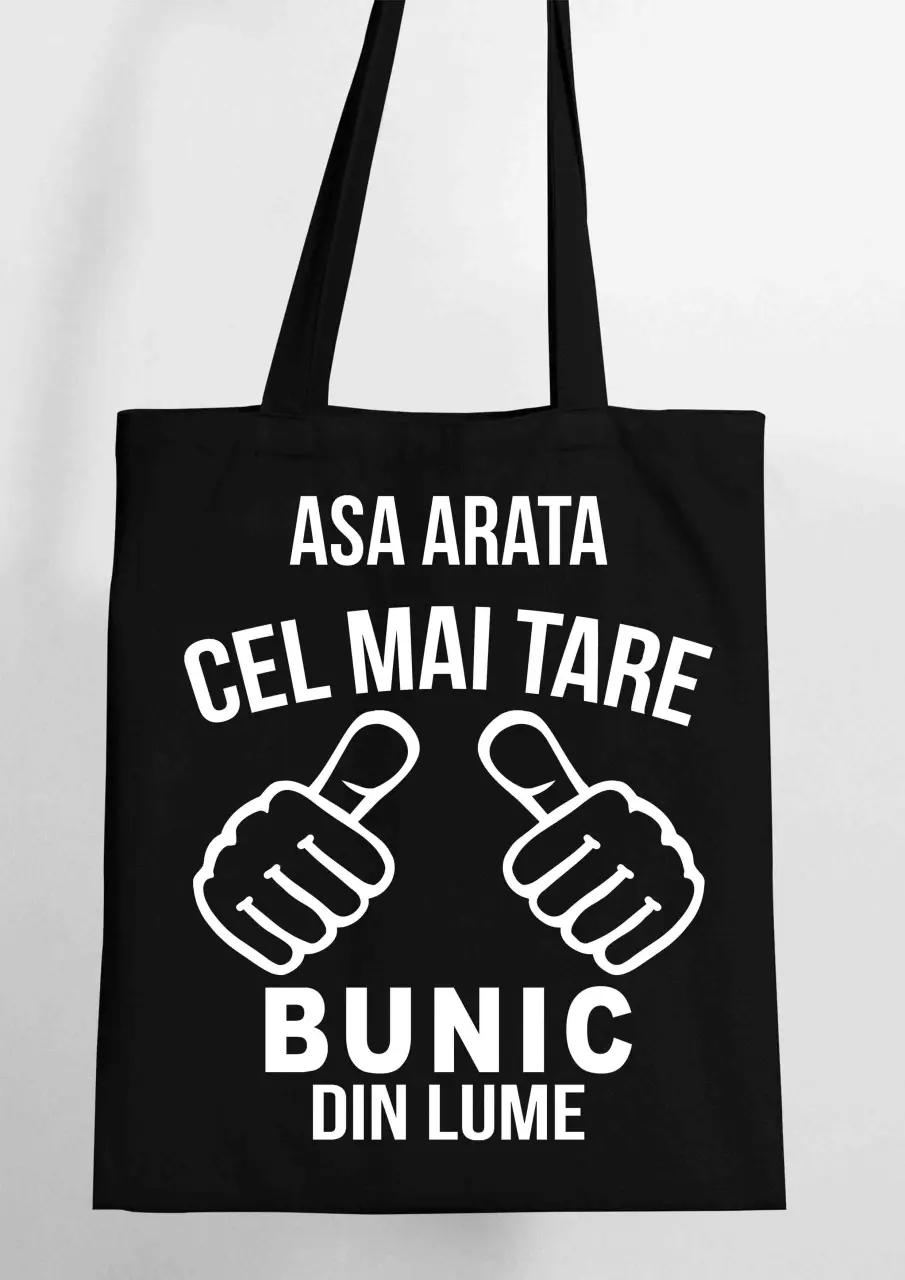 CEL MAI TARE BUNIC SACOSA TEXTILA
