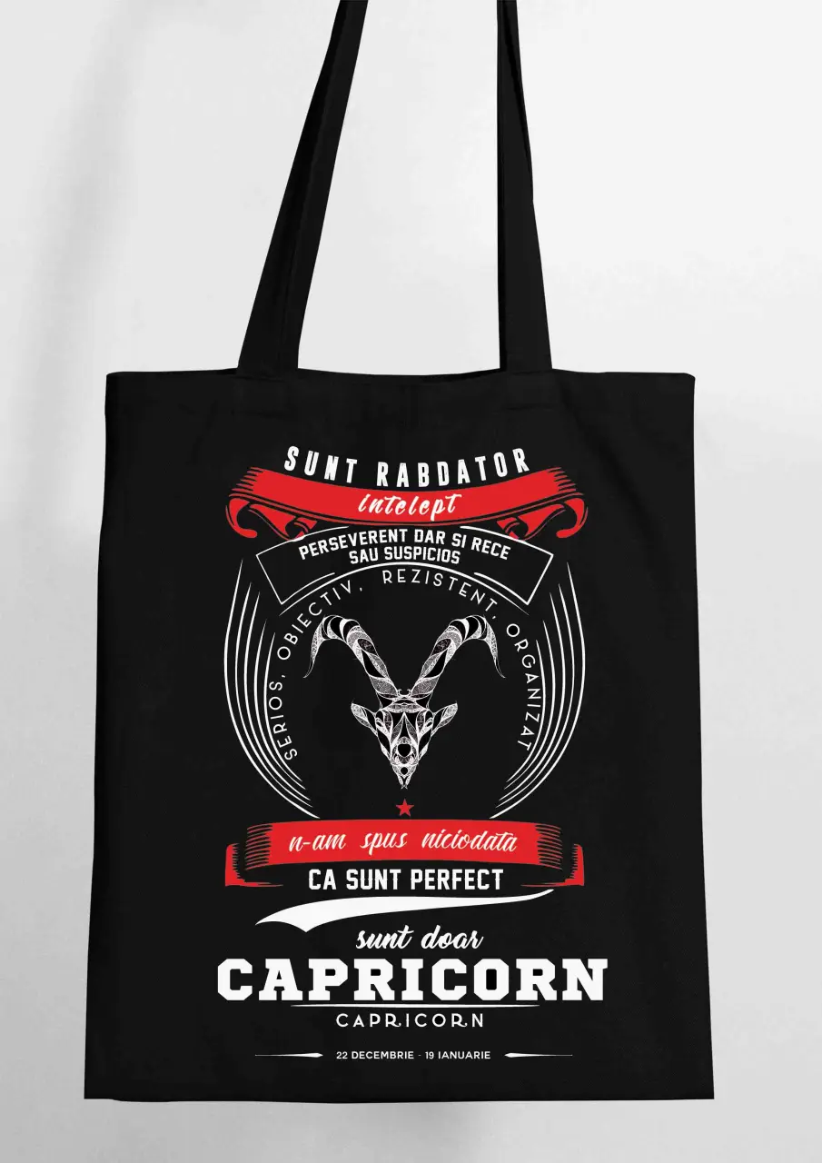 SUNT DOAR CAPRICORN SACOSA TEXTILA