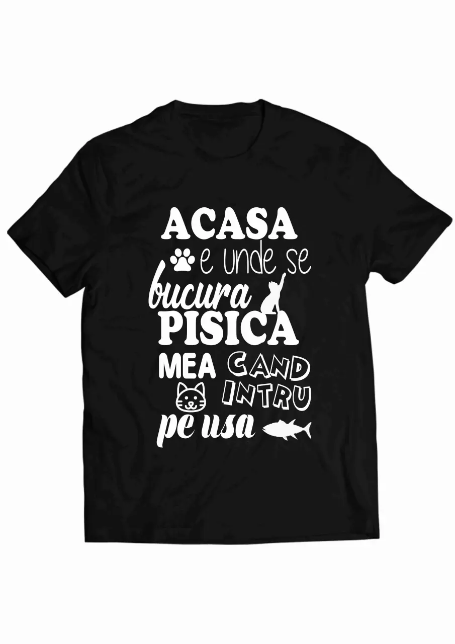 unde se bucura pisica mea black tee.jpg