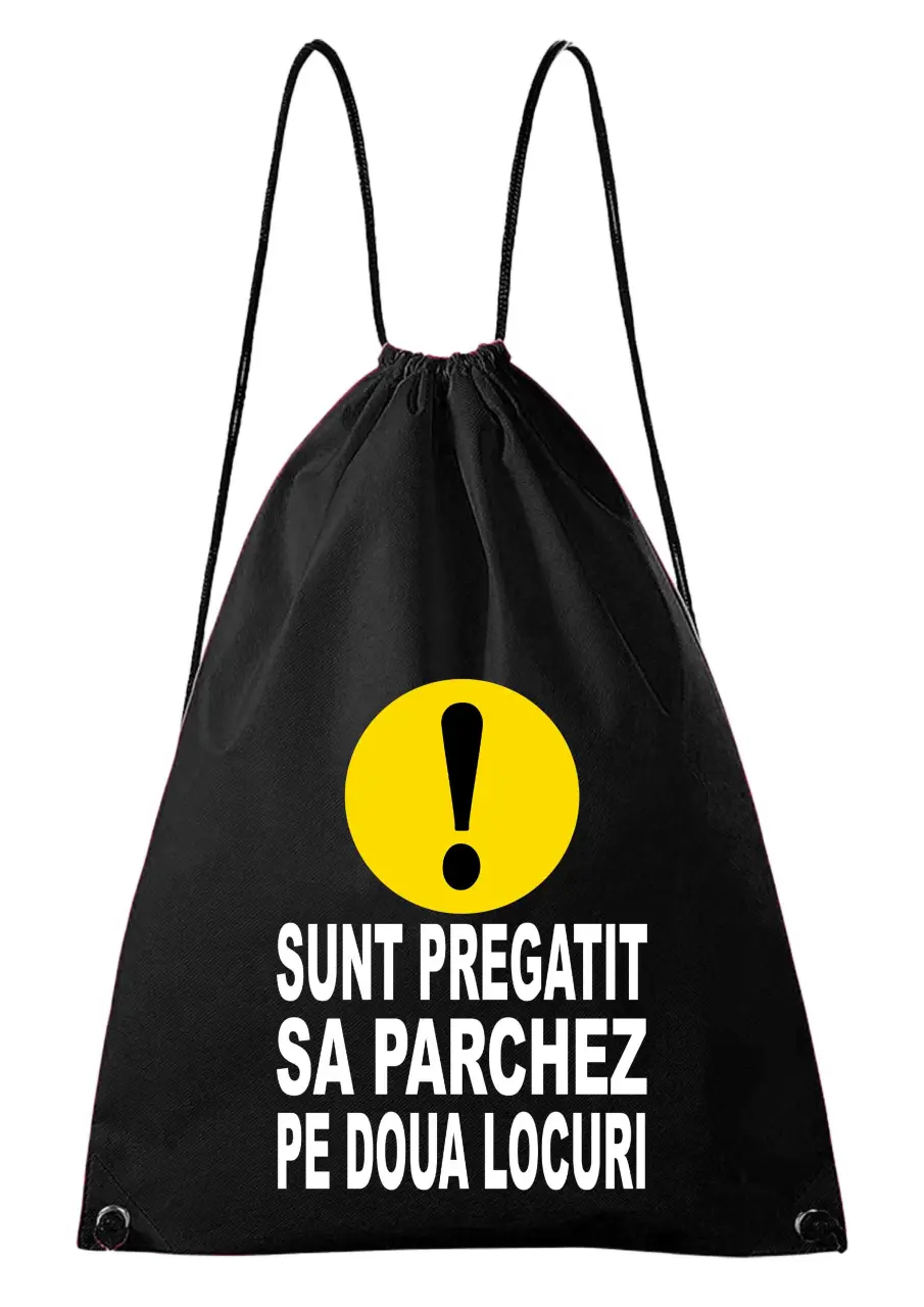 SUNT PREGATIT SA PARCHEZ PE DOUA LOCURI RUCSAC