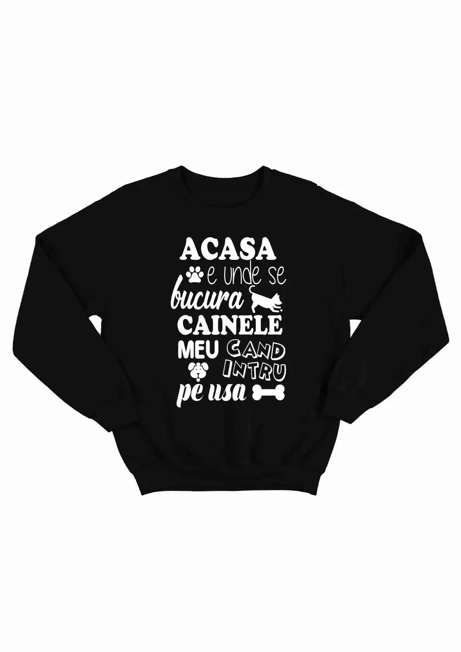 acasa este unde se bucura cainele meu black blouse.jpg