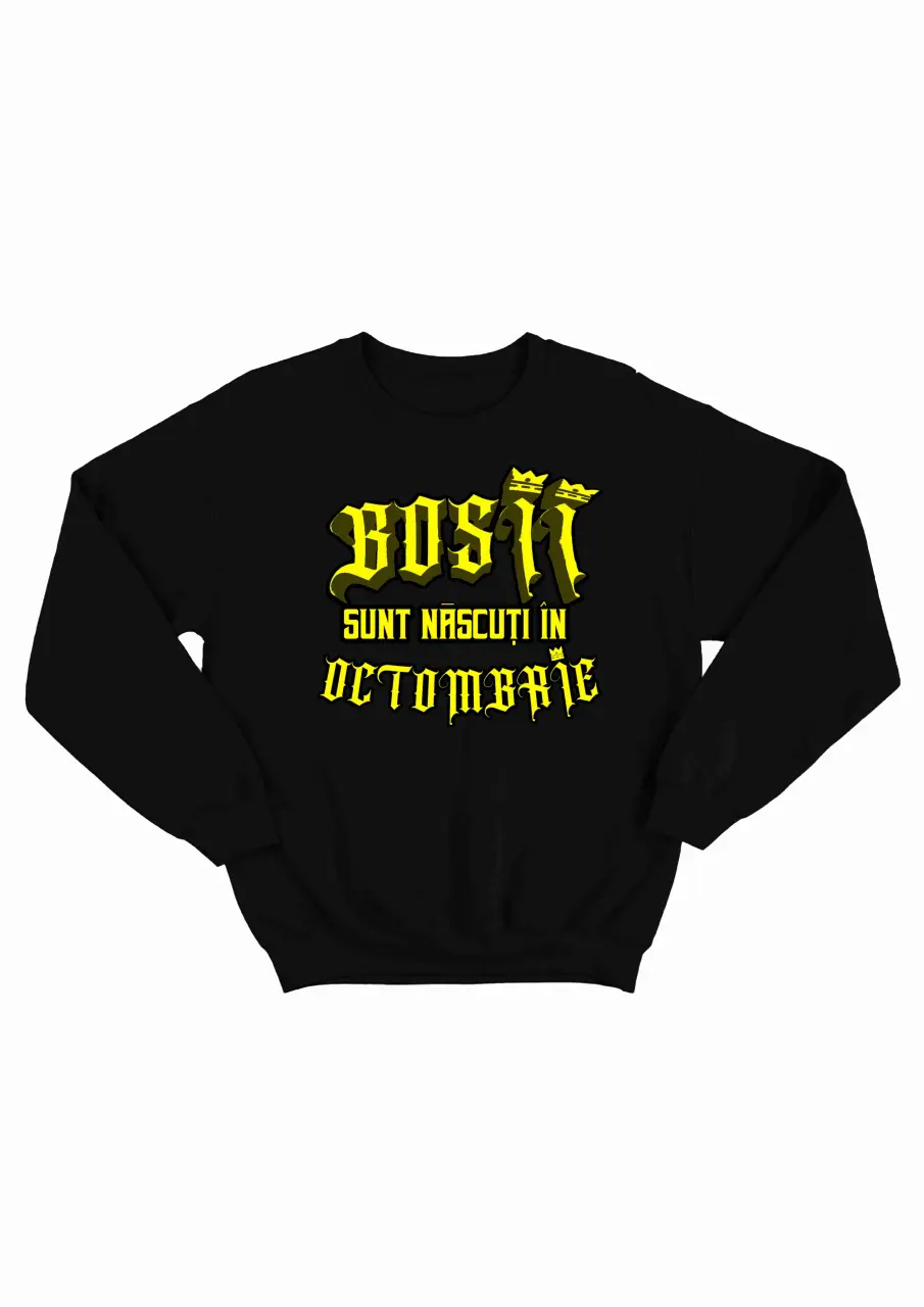 Bosii sunt nascuti in Octombrie Black Blouse.jpg