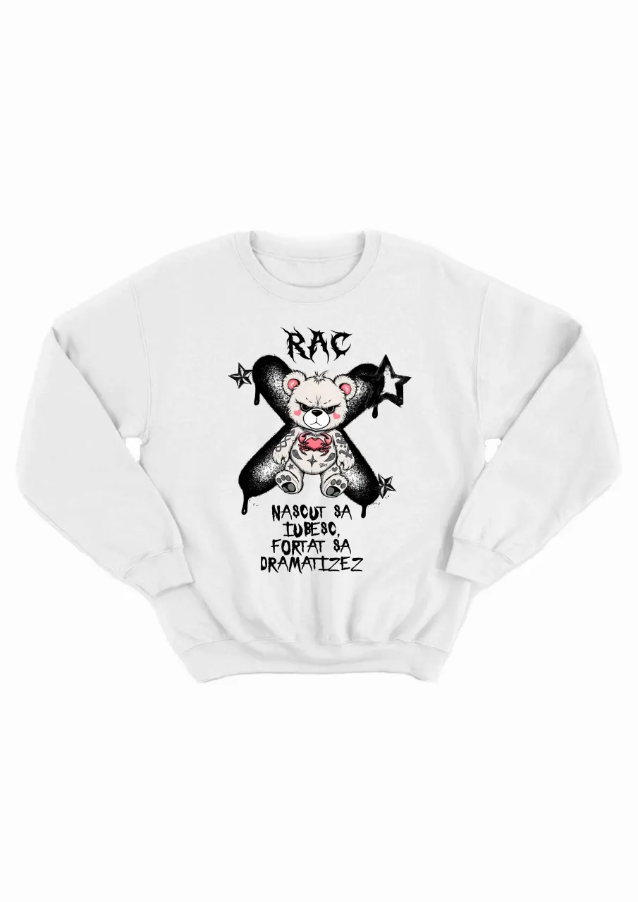 SUNT RAC, NASCUT SA... BLUZA BARBAT