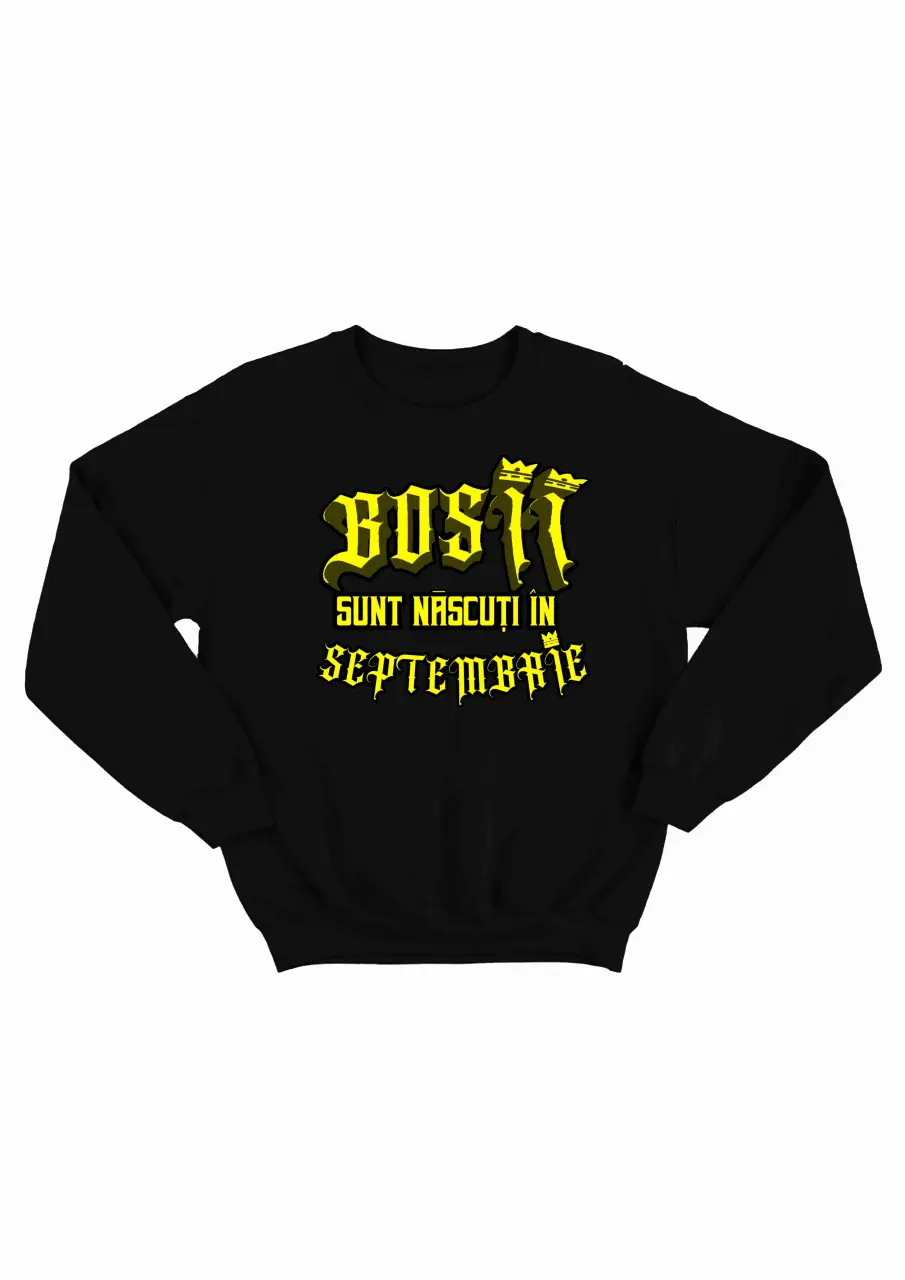 Bosii sunt nascuti in Septembrie Black Blouse.jpg