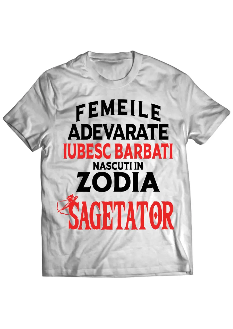 FEMEILE ADEVARATE IUBESC BARBATI SAGETATOR TRICOU