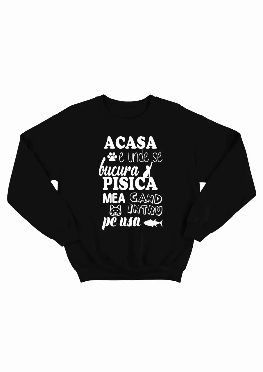acasa e unde se bucura pisica black blouse.jpg