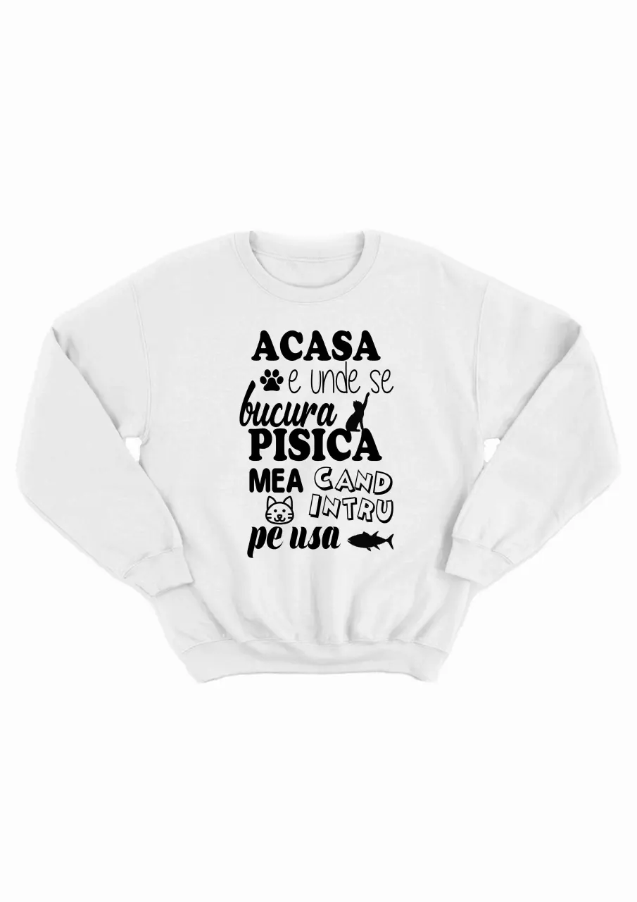 acasa e unde se bucura pisica white blouse.jpg