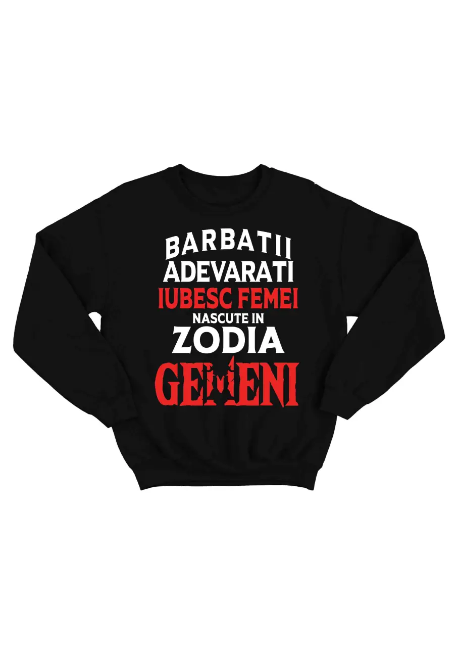 BARBATII ADEVARATI IUBESC FEMEI GEMENI BLUZA